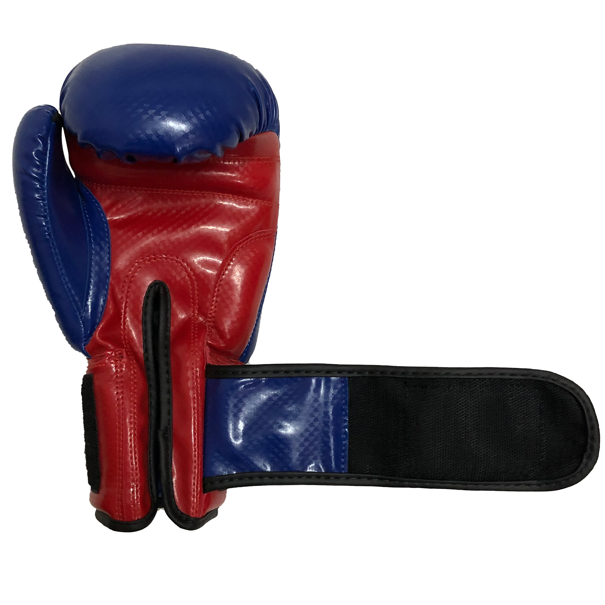 BOXING TRAINING GLOVES IN BLUE & RED - Image 3