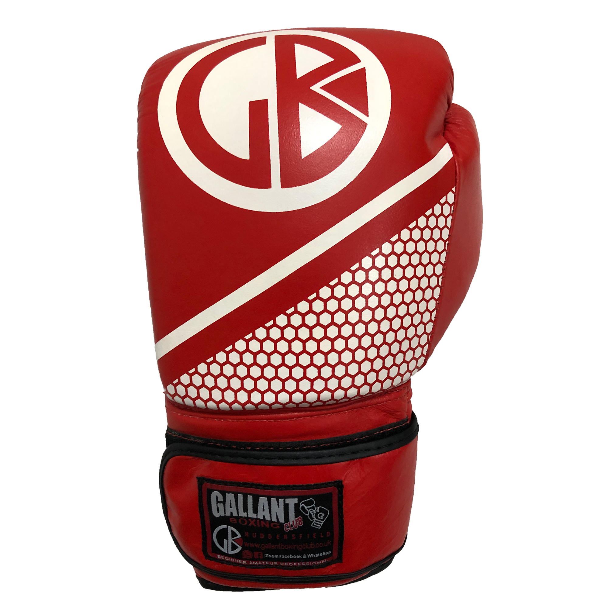 GBS TRAINING RED BOXING GLOVES - Image 5