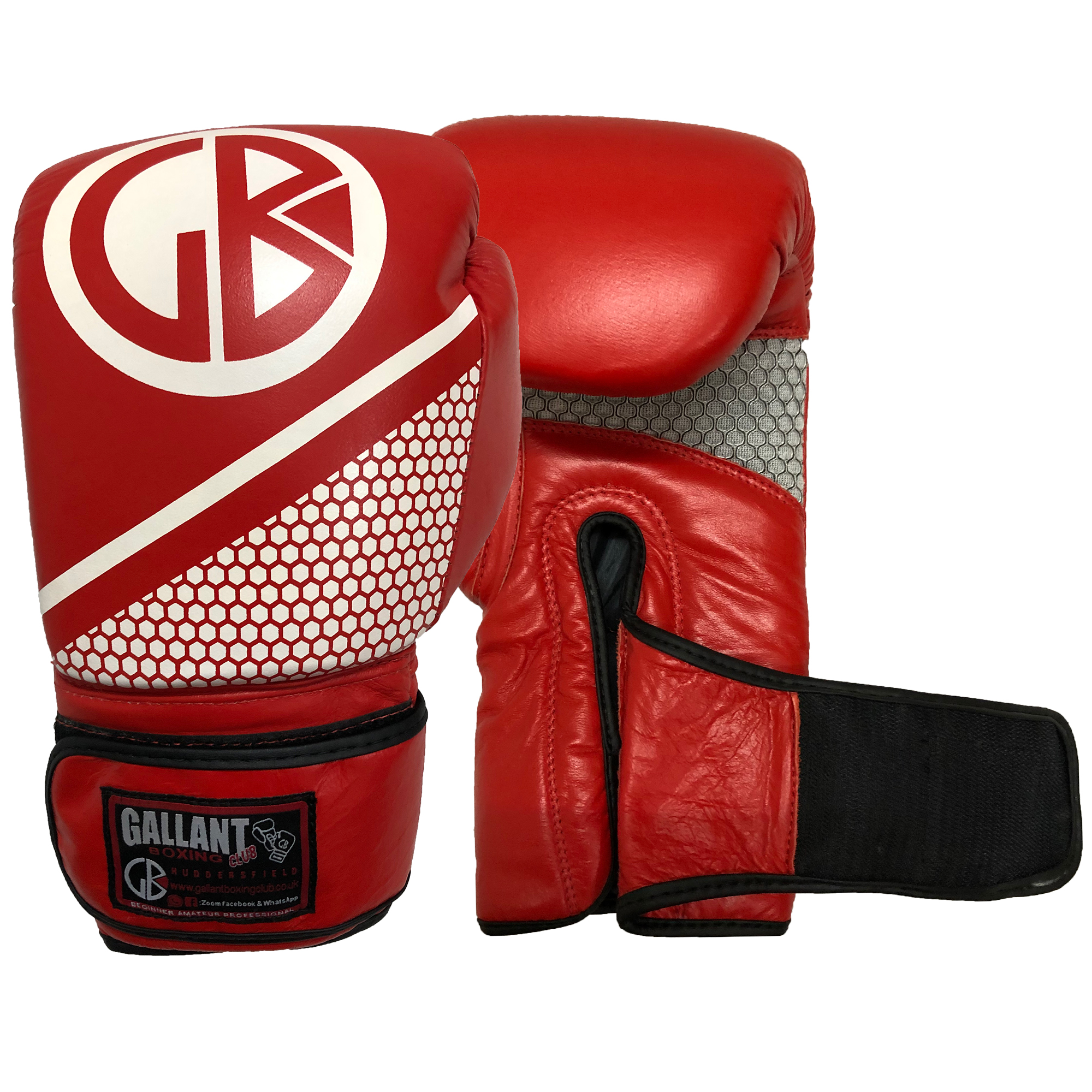 GBS TRAINING RED BOXING GLOVES - Image 6