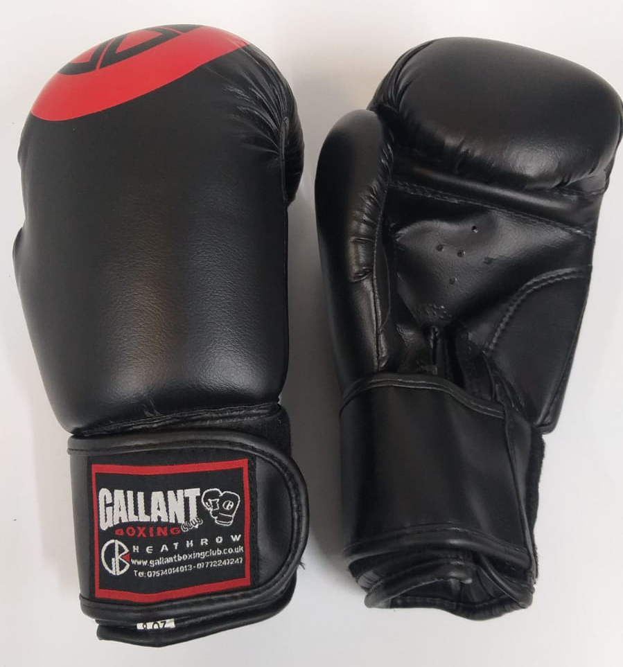 Boxing Gloves - Black Red