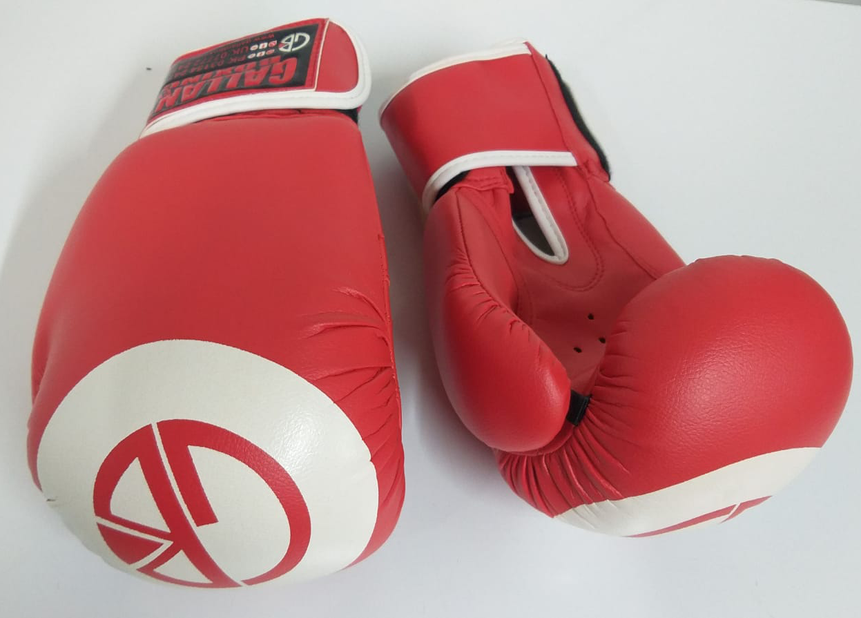 Boxing Gloves - Red White