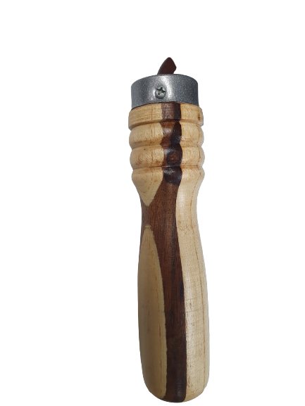 Gallant Leather Skipping Rope with Wooden Swivel Handles - Image 3