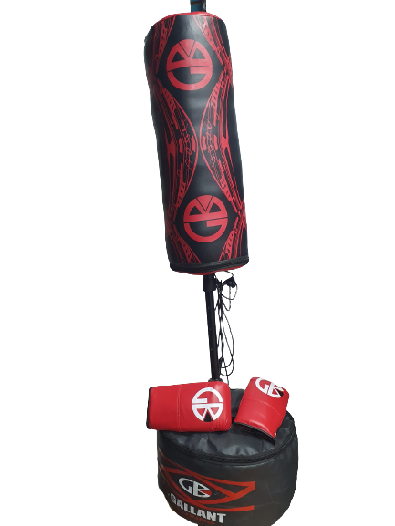 Free Standing Punch Bag for Kids with Bag Mitts and Skipping Rope - Image 5