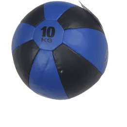 Leather Slam Ball with Loops 10kg - Medicine Gym Ball
